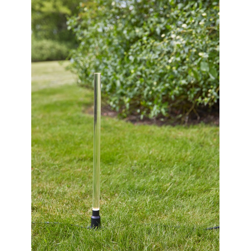 Markslöjd 107719 - LED-Außenleuchte GARDEN24 LED/3W/24V 66 cm IP44 schwarz/klar