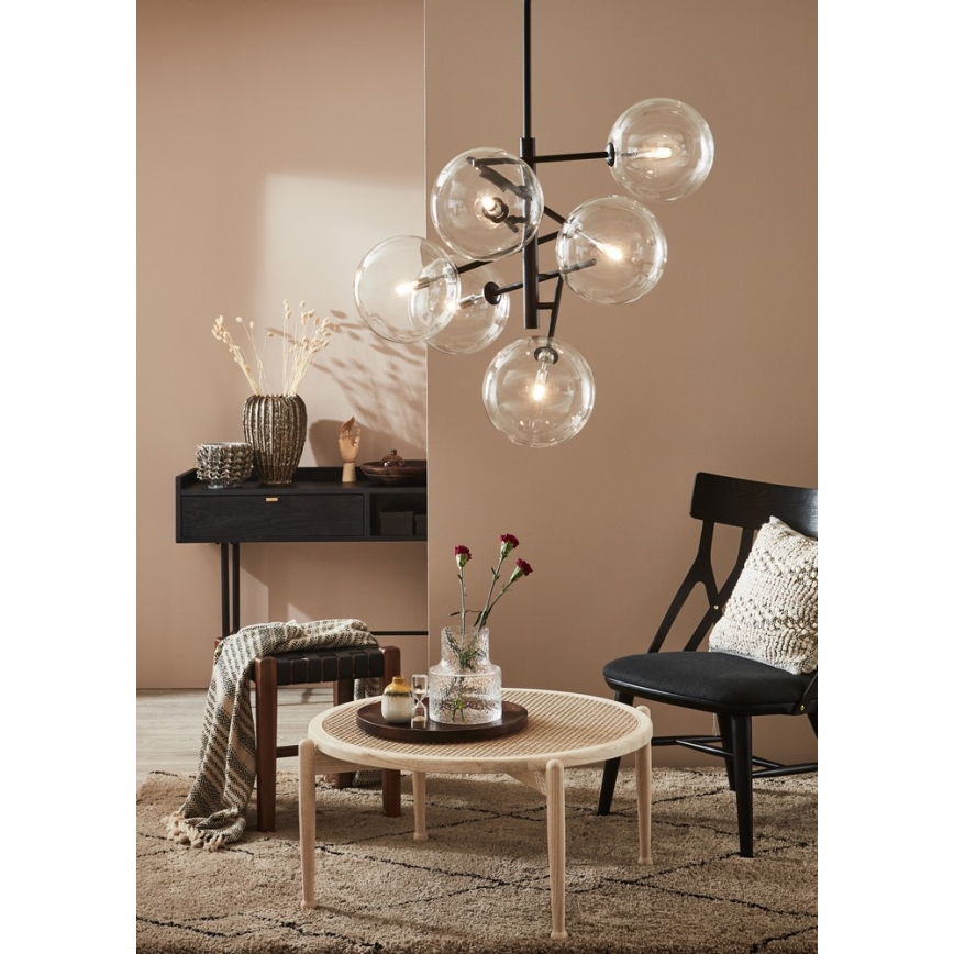 Markslöjd 107748 - Kronleuchter an einer Stange ANDREW 6xG9/5W/230V