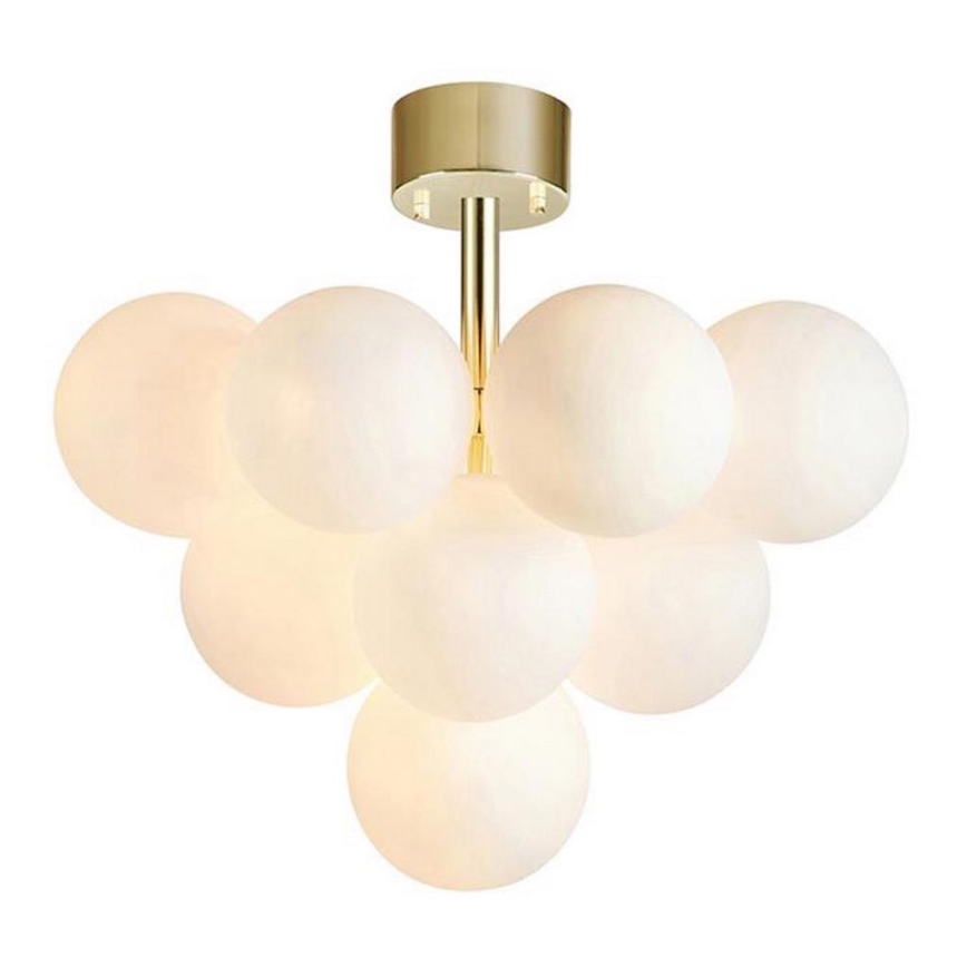 Markslöjd 107912 - Anbauleuchte MERLOT 13xG9/20W/230V Ø 56 cm weiß/gold