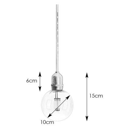 Markslöjd 107989 - LED-Außenpendelleuchte GARDEN24 LED/2,86W/24V IP44 schwarz/klar