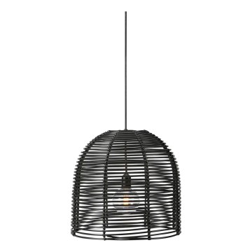 Markslöjd 107990 - LED Außen-Pendelleuchte GARDEN24 LED/2,86W/24V IP44 Rattan/schwarz