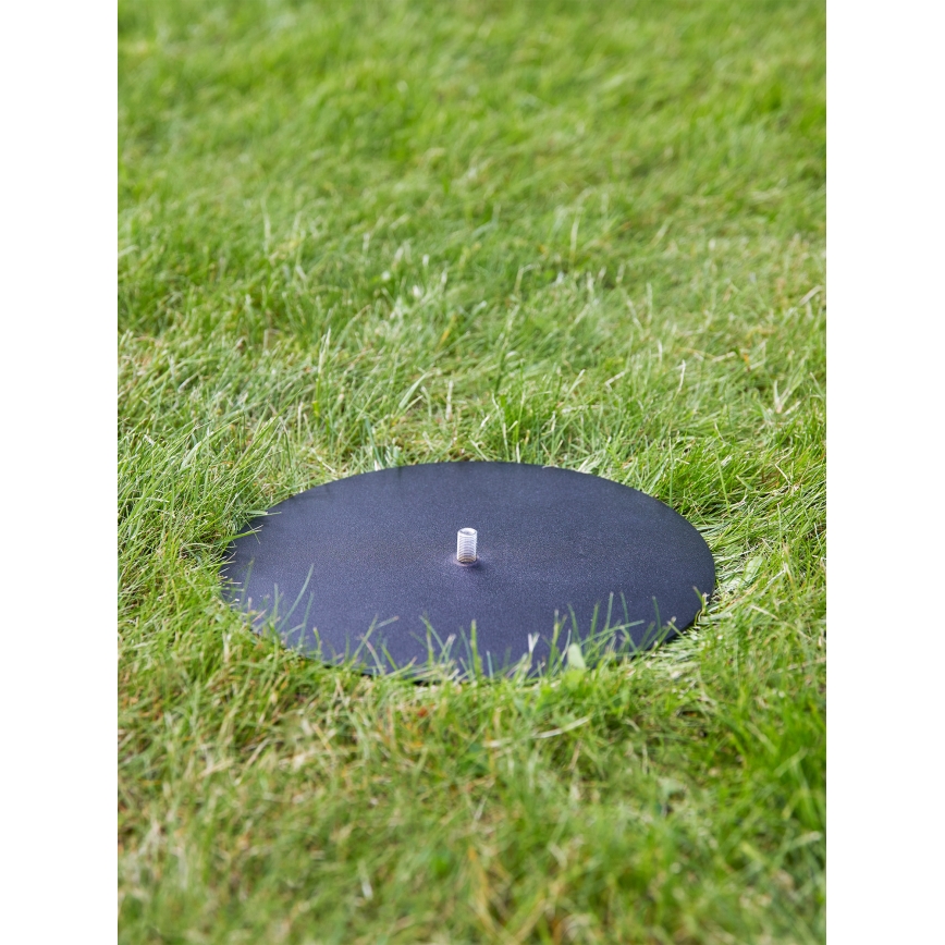 Markslöjd 107996 - Montagefuß GARDEN24 Ø 25 cm schwarz