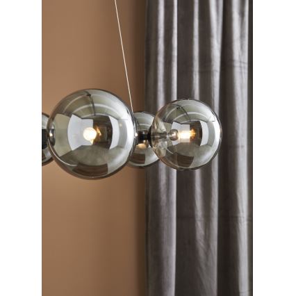 Markslöjd 108051 - Hängeleuchte CIRCLE 6xG9/20W/230V schwarz