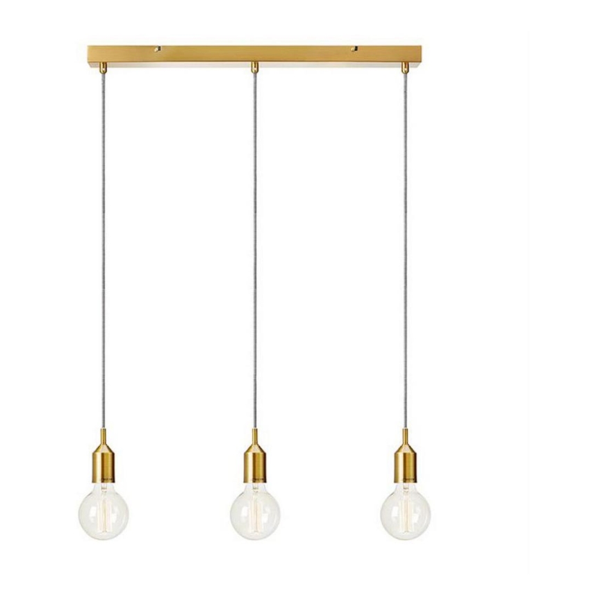 Markslöjd 108097 - Kronleuchter an Schnur BRONX 3xE27/60W/230V bronze