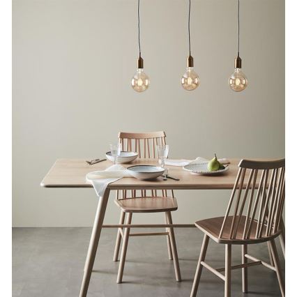 Markslöjd 108097 - Kronleuchter an Schnur BRONX 3xE27/60W/230V bronze