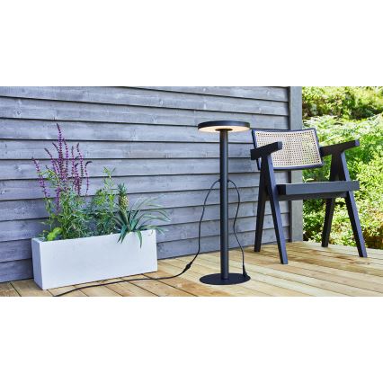 Markslöjd 108173 - LED-Außenleuchte GARDEN24 LED/5W/24V 96 cm IP44 schwarz
