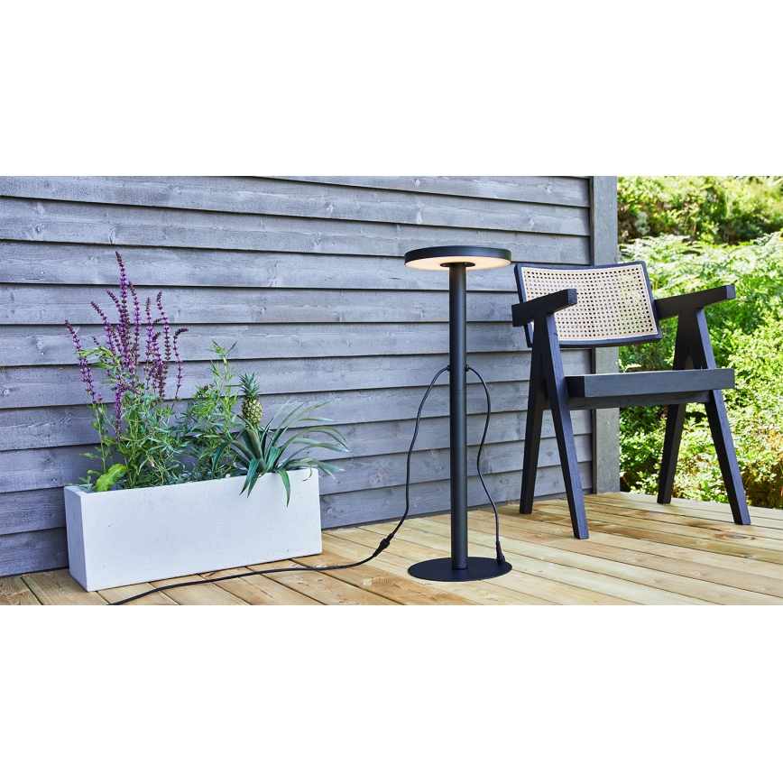 Markslöjd 108173 - LED-Außenleuchte GARDEN24 LED/5W/24V 96 cm IP44 schwarz