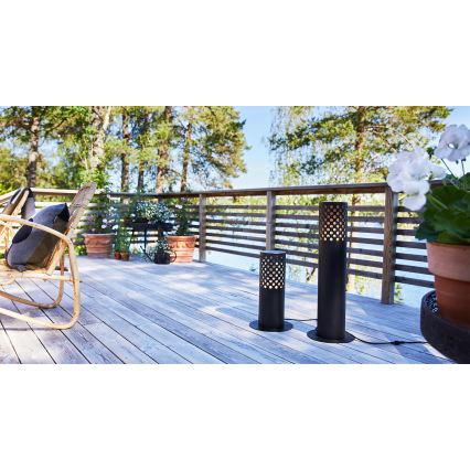 Markslöjd 108174 - LED Außenleuchte GARDEN24 LED/6W/24V 96 cm IP44 schwarz