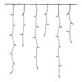 Markslöjd 108179 - LED-Außen-Weihnachts-Lichtervorhang GARDEN24 160xLED/9,6W/24V 3,1m warmweiß