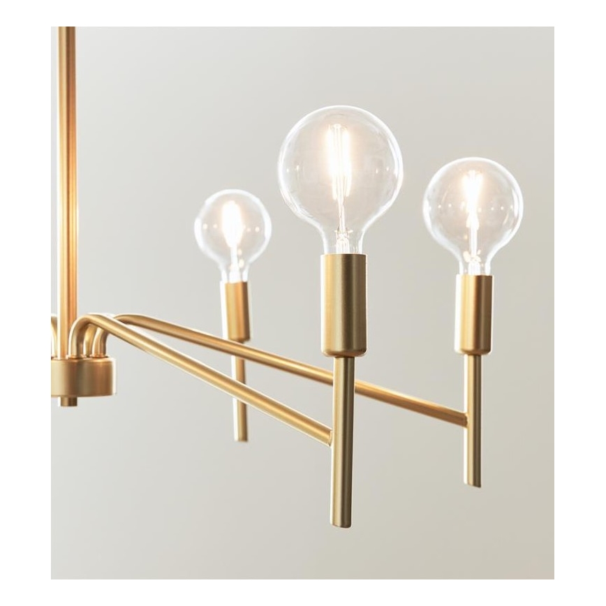 Markslöjd 108210 - Hängeleuchte MONARCH 6xE14/18W/230V gold