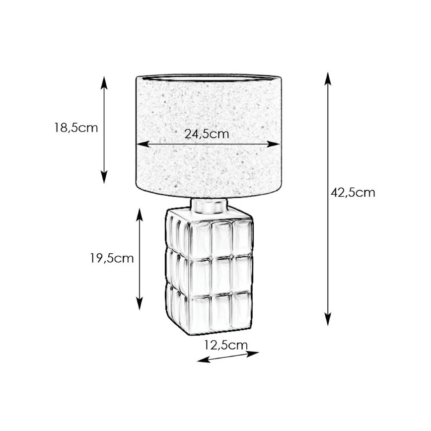 Markslöjd 108248 - Tischlampe CUSCINI 1xE14/40W/230V