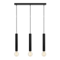 Markslöjd 108262 - Hängeleuchte SENCILLO 3xE27/40W/230V schwarz