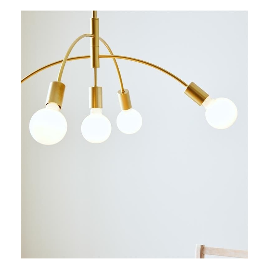 Markslöjd 108287 - Hängeleuchte CYGNUS 5xE27/40W/230V gold