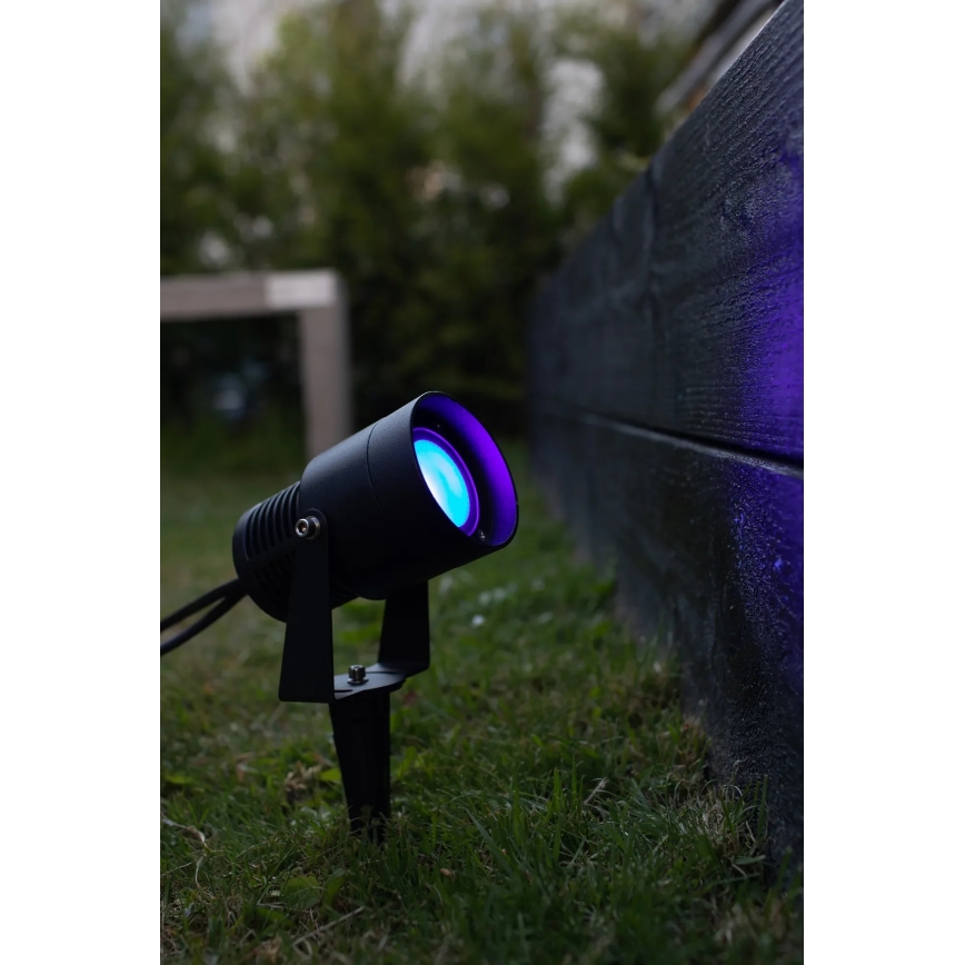 Markslöjd 108404 - LED RGBW Außenleuchte GARDEN24 LED/6W/24V 30 cm IP44 schwarz