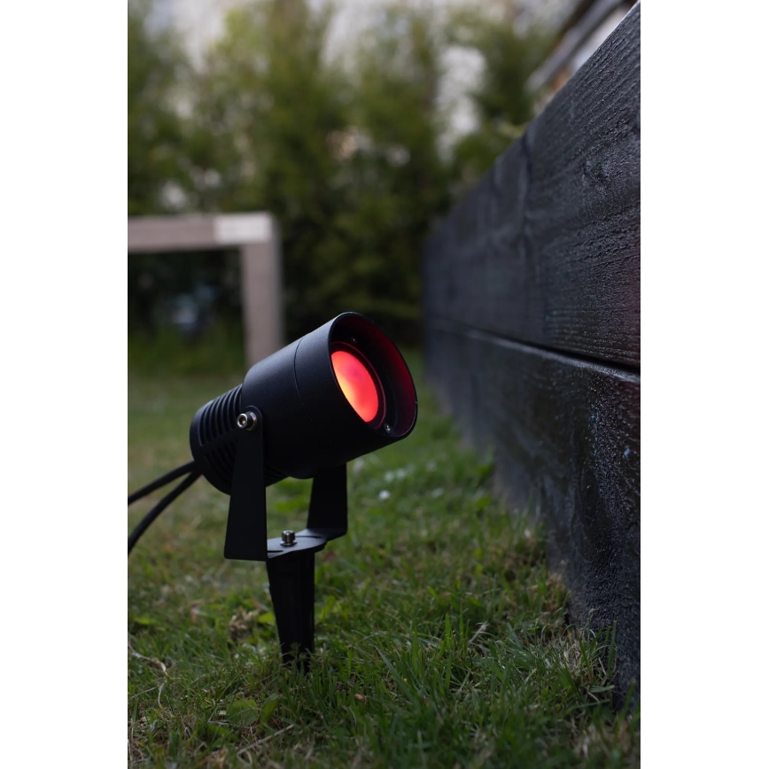 Markslöjd 108404 - LED RGBW Außenleuchte GARDEN24 LED/6W/24V 30 cm IP44 schwarz