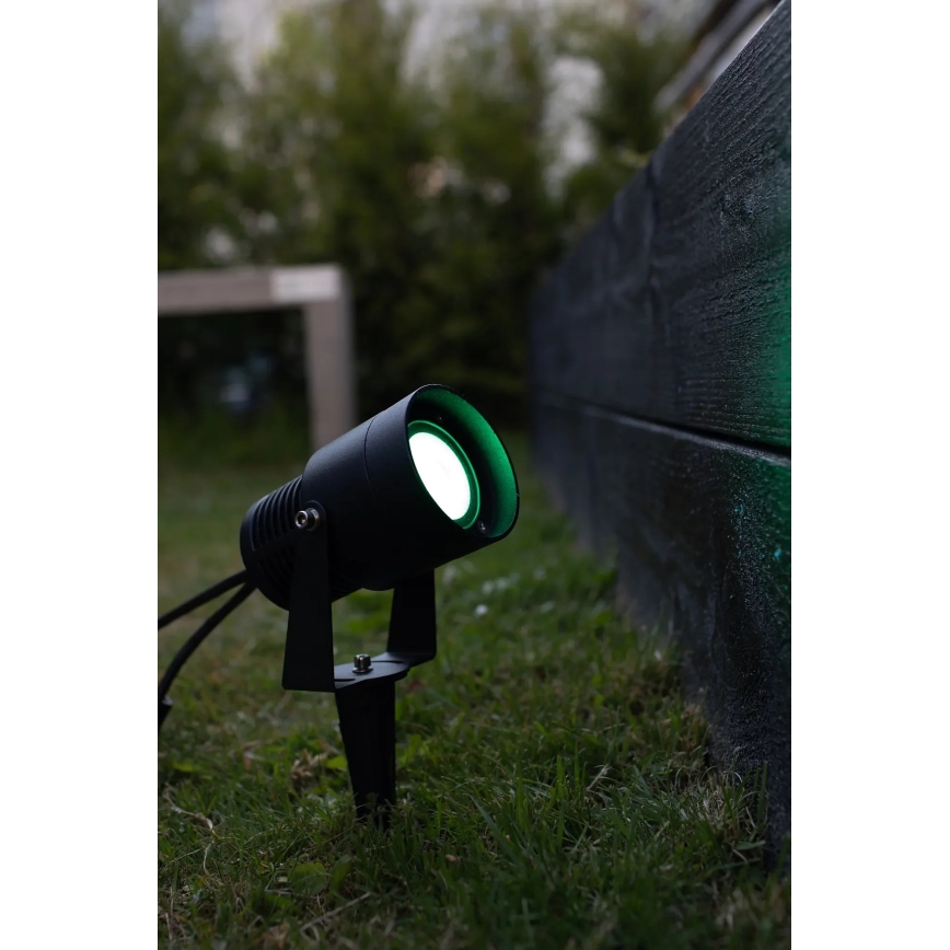 Markslöjd 108404 - LED RGBW Außenleuchte GARDEN24 LED/6W/24V 30 cm IP44 schwarz
