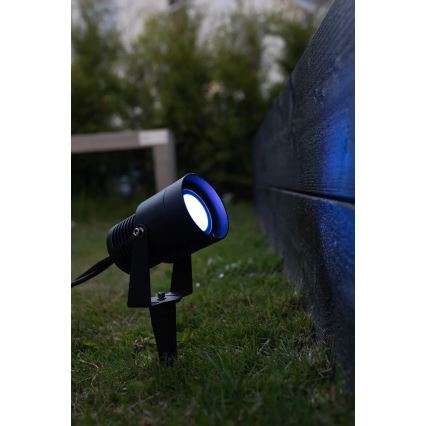 Markslöjd 108404 - LED RGBW Außenleuchte GARDEN24 LED/6W/24V 30 cm IP44 schwarz