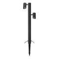 Markslöjd 108486 - LED-Außenleuchte GARDEN24 2xLED/6W/24V 80 cm IP44 schwarz