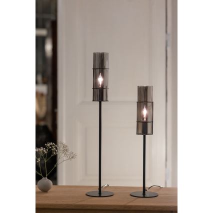 Markslöjd 108559 - Tischlampe TUBO 1xE14/40W/230V 50 cm schwarz