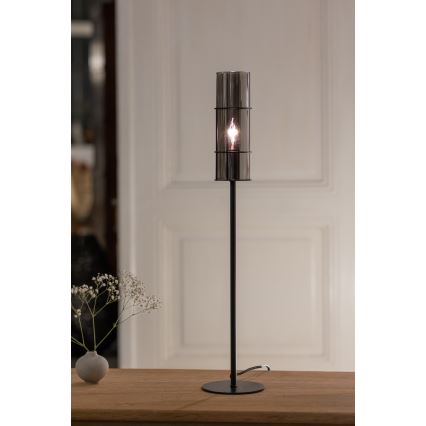 Markslöjd 108560 - Tischlampe TORCIA 1xE14/40W/230V 65 cm schwarz