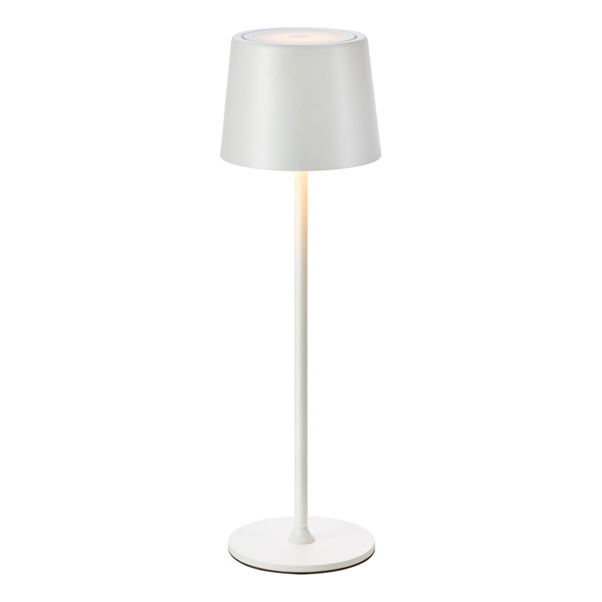 Markslöjd 108654 - LED-Dimmbares Akku-Licht FIORE LED/2W/5V IP44 38 cm Weiß