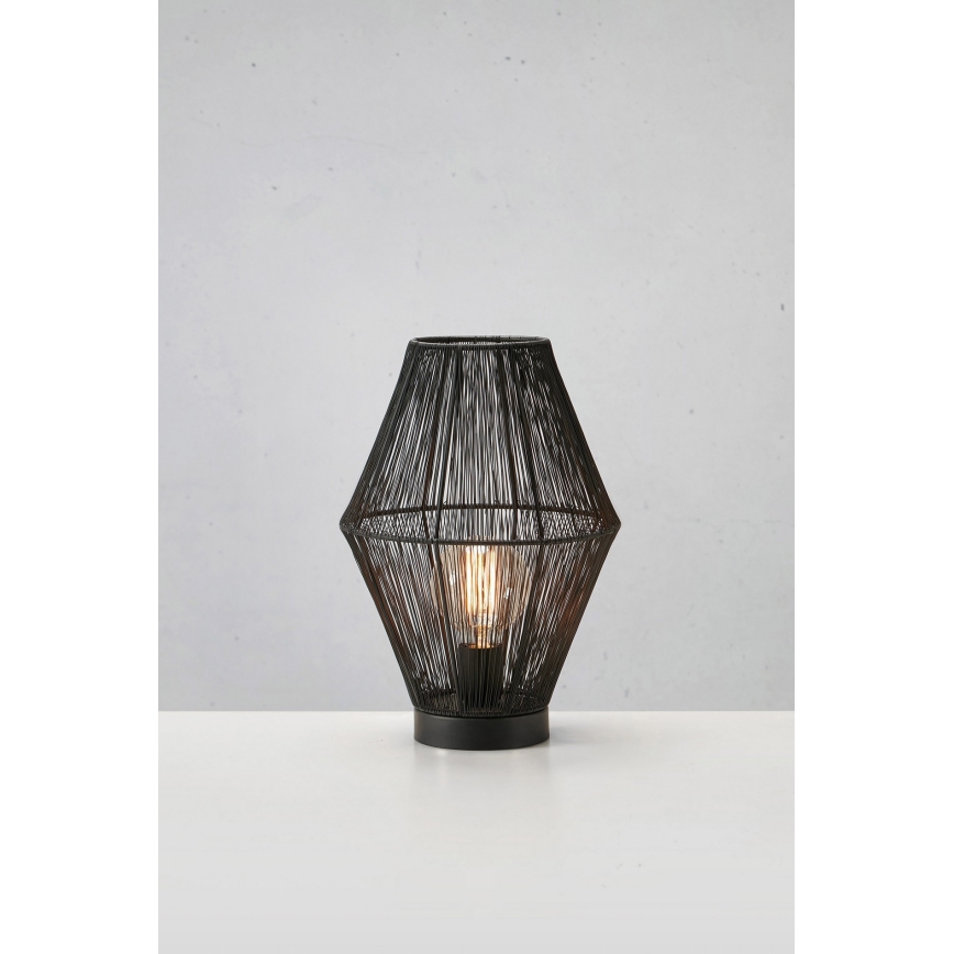 Markslöjd 108666 - Tischleuchte CASA 1xE27/40W/230V schwarz