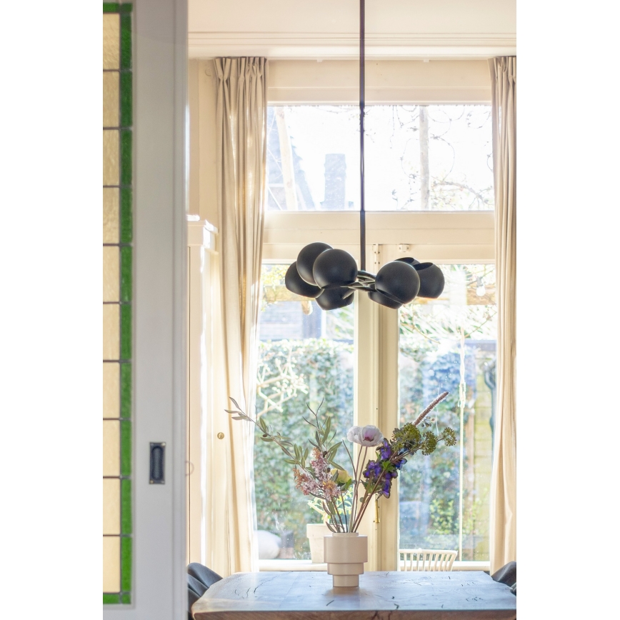 Markslöjd 108852 - Deckenleuchte an Stange EDGAR 8xE14/40W/230V schwarz