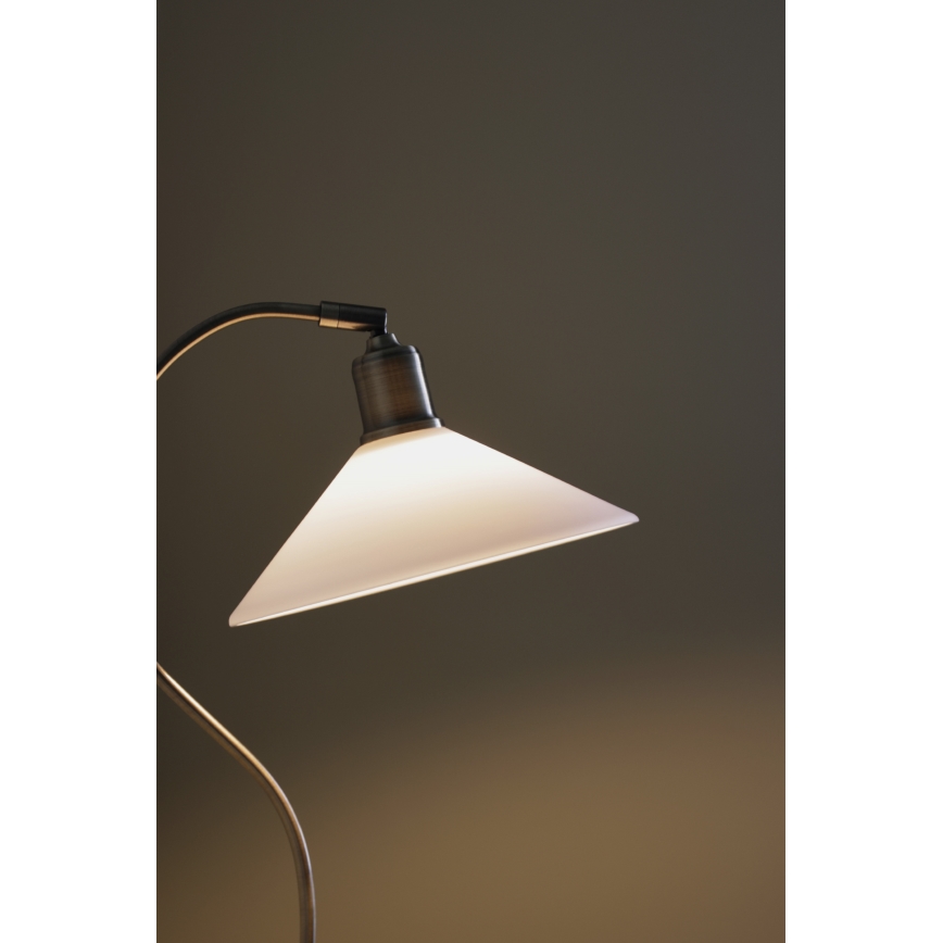 Markslöjd 108863 - Tischleuchte VELA 1xE27/40W/230V Messing/weiß