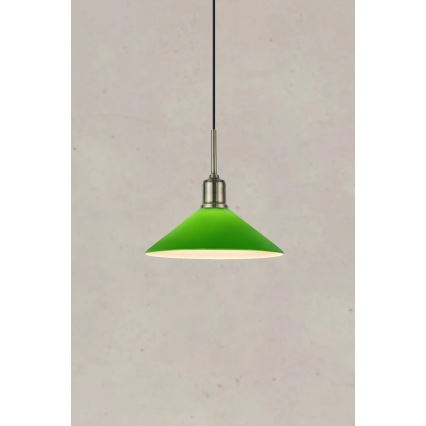 Markslöjd 108868 - Hängeleuchte VELA 1xE27/40W/230V Messing/grün