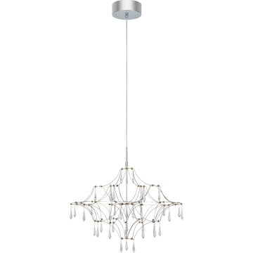 Markslöjd 108869 - Dimmbare LED-Kristall-Hängeleuchte EFESOS LED/14W/230V d 60 cm