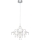 Markslöjd 108869 - Dimmbare LED-Kristall-Hängeleuchte EFESOS LED/14W/230V d 60 cm