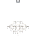 Markslöjd 108870 - Dimmbare LED-Kristall-Hängeleuchte EFESOS LED/25W/230V d 80 cm