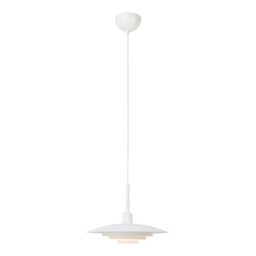 Markslöjd 108874 - Pendelleuchte PINY an Kabel, 1x E27/60W/230V, Ø 35 cm, weiß