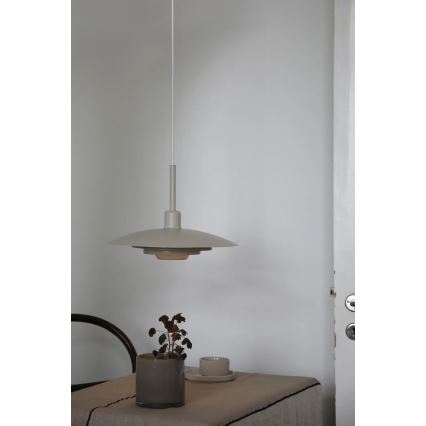 Markslöjd 108875 - Pendelleuchte PINY mit Kabelabhängung, 1×E27/60W/230V, Ø 35 cm, beige