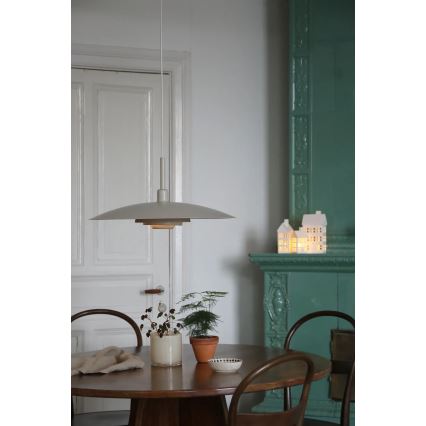 Markslöjd 108877 - Pendelleuchte PINY an Kabel 1xE27/60W/230V Ø 57 cm beige