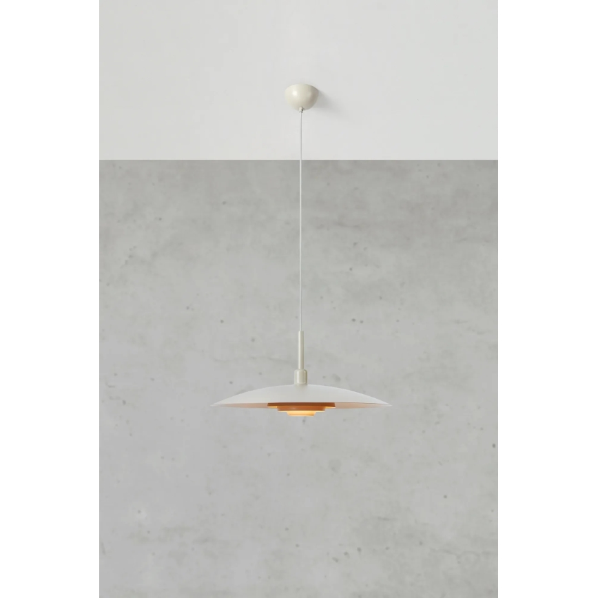 Markslöjd 108877 - Pendelleuchte PINY an Kabel 1xE27/60W/230V Ø 57 cm beige