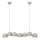 Markslöjd 108914 - Kabel-Pendelleuchte CUPOLO 7xE14/40W/230V grau