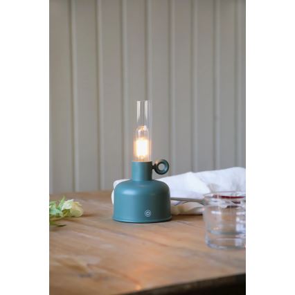 Markslöjd 108920 - Dimmbare, aufladbare LED-Outdoor-Tischleuchte ASTRID LED/2W/1200 mAh IP44 grün