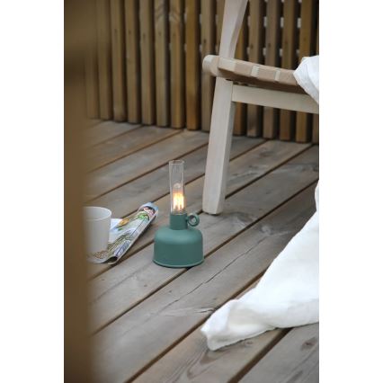Markslöjd 108920 - Dimmbare, aufladbare LED-Outdoor-Tischleuchte ASTRID LED/2W/1200 mAh IP44 grün