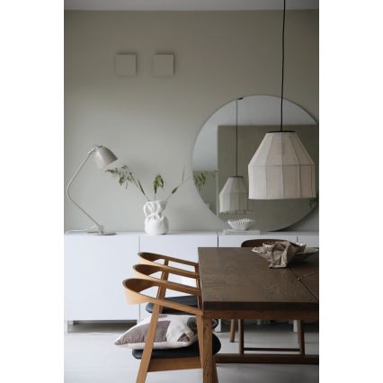 Markslöjd 108956 - Pendelleuchte an Kabel AIKO 1xE27/60W/230V Ø 37 cm creme/schwarz