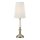 Markslöjd 108969 - Tischleuchte NOBLE 1xE14/40W/230V 56 cm weiß/messing