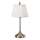 Markslöjd 108973 - Tischleuchte OXFORD 1xE14/40W/230V weiß/Messing