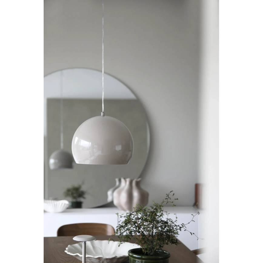 Markslöjd 108986 - Hängeleuchte POP, 1xE27/40W/230V, Ø 28 cm, grau