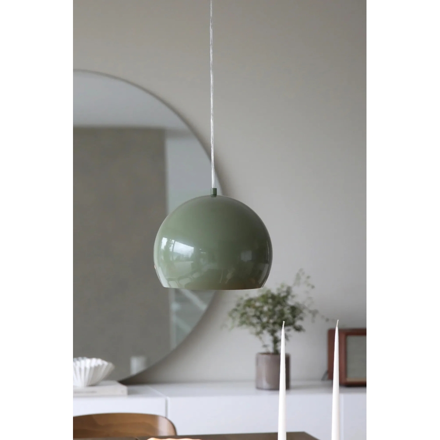 Markslöjd 108988 - Pendelleuchte an Kabel POP 1xE27/40W/230V Ø 28 cm grün