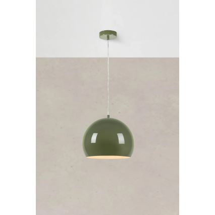 Markslöjd 108988 - Pendelleuchte an Kabel POP 1xE27/40W/230V Ø 28 cm grün