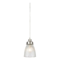 Markslöjd 109009 - Hängeleuchte BELLIS, 1x E14/40W/230V, mattchrom