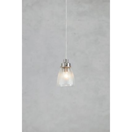 Markslöjd 109009 - Hängeleuchte BELLIS, 1x E14/40W/230V, mattchrom