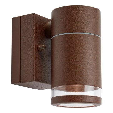 Markslöjd 109102 - LUNO, dimmbare LED-Außenwandleuchte, 4,9 W, 230 V, IP65, braun