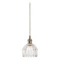 Markslöjd 109136 - Pendelleuchte an Kabel GOTA 1xE14/40W/230V Ø 13 cm Messing/klarglas