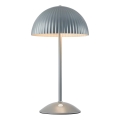 Markslöjd 109139 - Tischlampe ZIN 2xG9/20W/230V grau